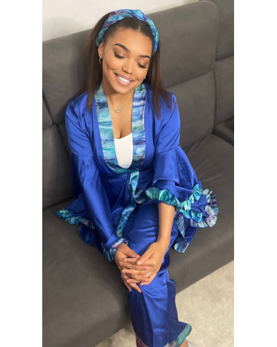 Ensemble d’intérieur Aïkha bleu