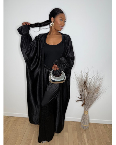 Ensemble Luwoma-Noir Texturé