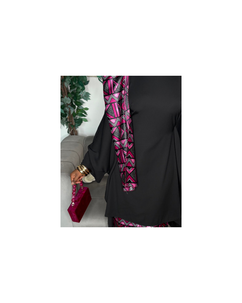 Ensemble ethnique Pink – Collection Lüwoma