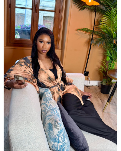 Ensemble pantalon Amber Smoke – Collection Lüwoma