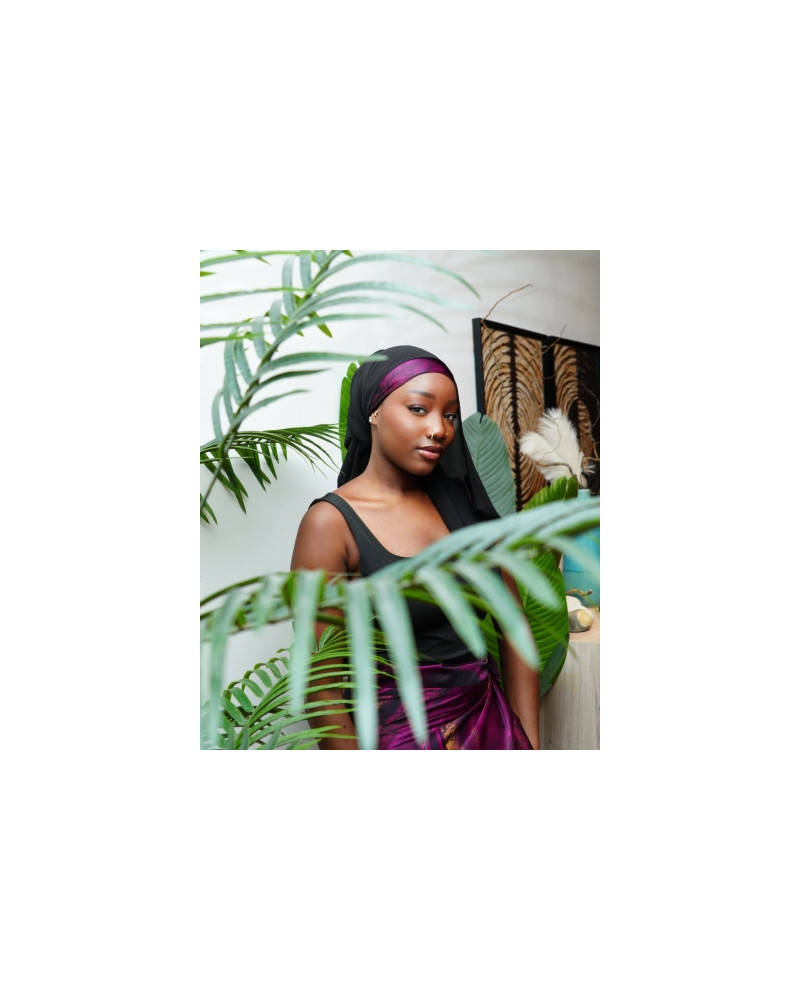 Pagne Luwoma - Mauve