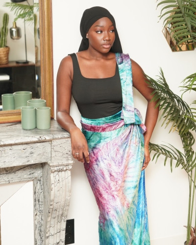 Pagne Luwoma - Bleu Clair