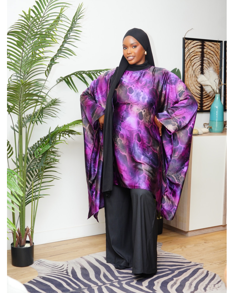 Ensemble papillon motif – Collection Lüwoma